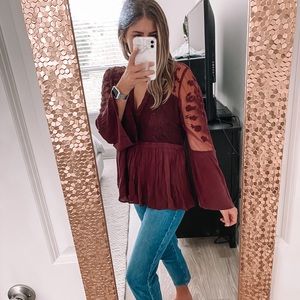 American Eagle Outfitters Lace Babydoll top